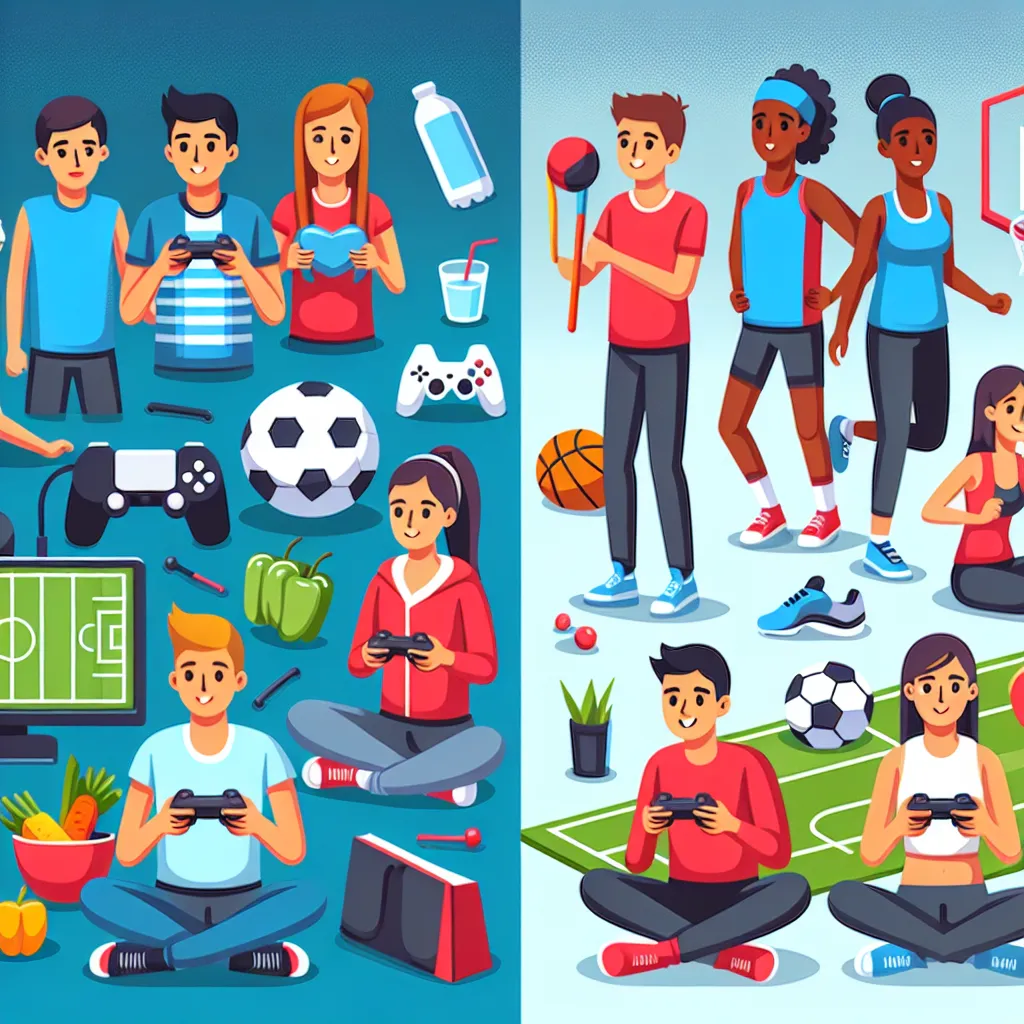 청소년의 게임 플레이와 실제 스포츠 활동 간의 상관관계